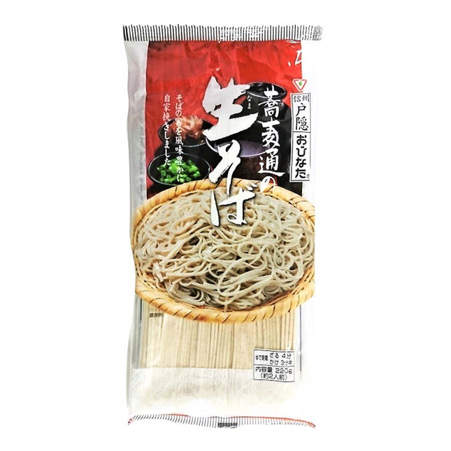 おびなた 蕎麦通の生そば 220g (約2食分)