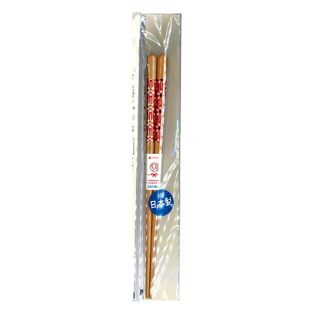 食洗箸 モダンフラワー 20.5cm 日本製