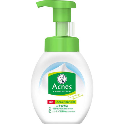 メンソレータム アクネス 薬用ふわふわな泡洗顔 160ml