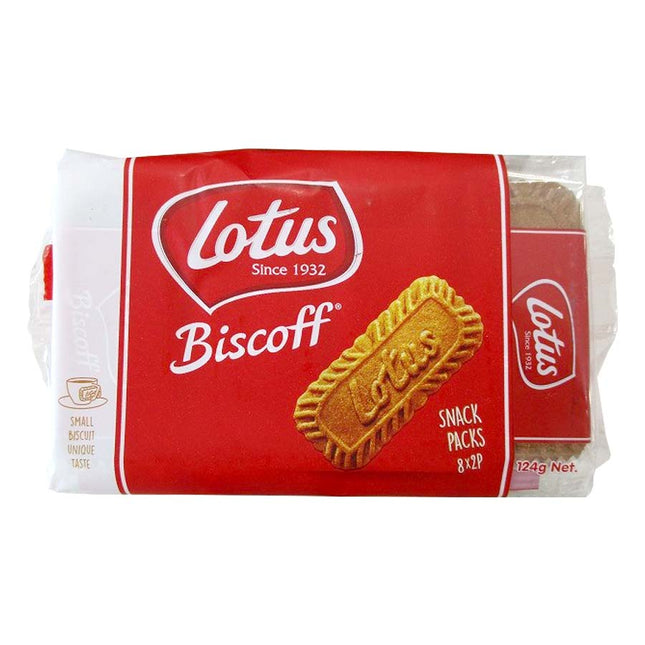 ロータス ビスコフ オリジナルカラメルビスケット 2P×8 124g